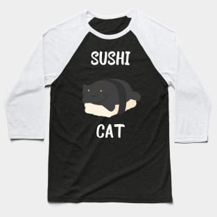 Sushi Cat Baseball T-Shirt